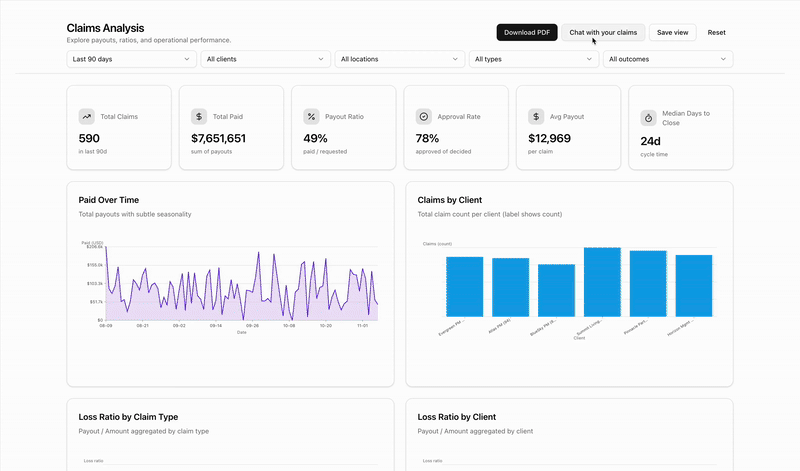 Real-time data capture workflow
